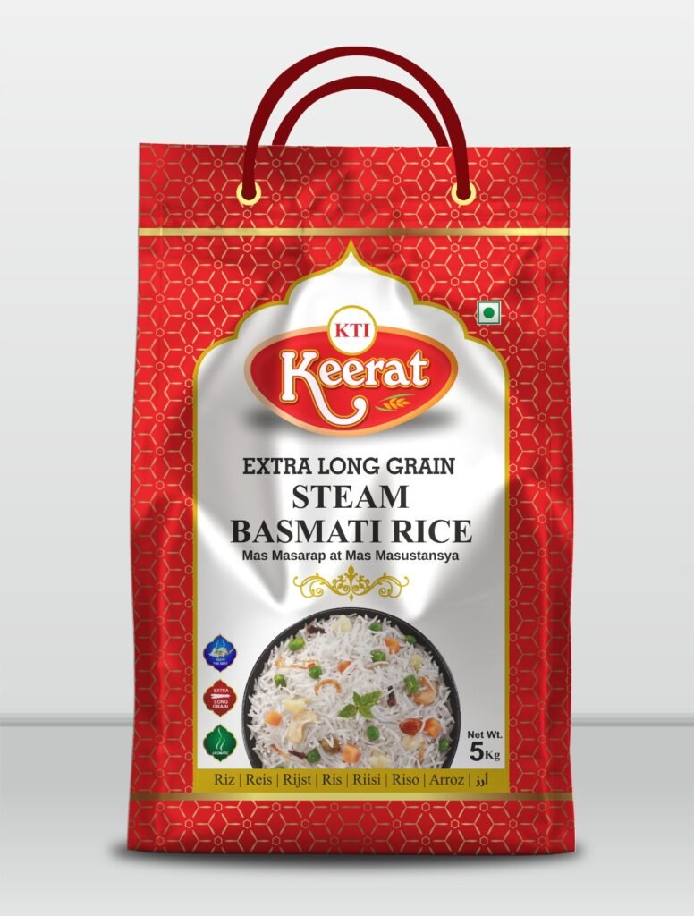 Extra Long Grain Steam Basmati Rice